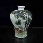 6 1  A Pair Chinese Pastel Porcelain Handpainted Exquisite Figure    vase