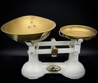 Vintage The Viking Brass Scale Fj Thornton English Balance Scale With Weights