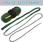 Bore Cleaner For Rifle Pistol Shotgun  Reusable Gun Snake Barrel Cleaning Rope F