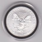 2011 Usa American Eagle Bullion  1 Liberty Dollar 1oz Troy 999 Fine Silver Coin