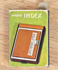 Vtg Mini Index A-z Flip Open Telephone Number Contacts Address Book 2  X 2 75 