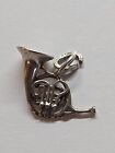 Sterling Silver   French Horn Charm   Beau Quality    Vintage
