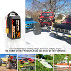 2x Ovonic 14 8v 120c 1600mah 4s Lipo Battery Xt60 For 5 rc Drone Quad Fpv Heli