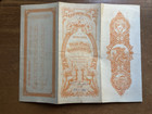 1905-1906 Washington D c   Peru-para Rubber Co  5 Shares Stock Certificate