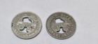 Vintage New Orleans Public Service Inc Trolley Streetcar Bus Token Lot Of 2