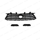 W pair Bumper Bracket For Toyota Highlander 2008-2010 Front Upper Chrome Grille