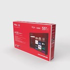 Tcl 55  4k Uhd Hdr Smart Tv With Roku - Immersive Visuals   Smart Tech