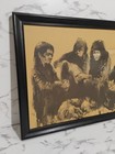 Moshe Gat Framed Signed 1964 Pencil Charcoal Drawing Very Rare Mid Century Mcm