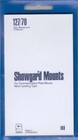 20 Showgard Black Stamp Mounts 127 70mm For Us Jumbo Issues Plate Blocks 2 Packs