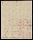 Trinidad   Tobago Gv Sg157       Red Cross Label  Nh Mint  Cat   840  Block X24