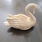 Lenox White Porcelain Swan Figurine Bird Species Swan Collectible Decor