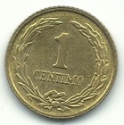 High Grade Au unc 1950 Paraguay 1 Centimo Coin-agt326