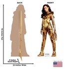 Wonder Woman 1984 Gal Gadot Lifesize Cardboard Standup Standee Cutout Poster New