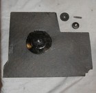 Original Vintage Singer 221 Featherweight Oil Drip Pan Bottom Cover   Screw Nut