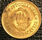 High Grade Au 1965 Yugoslavia 10 Para Coin-agt004