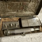 1904 Gillette Razor Khaki Military Set  Take A Look   Gillette Safety Razor
