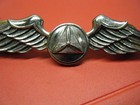Ww2 postwar Us Civil Air Patrol Pilot Wings Marked Gemsco N y Clutchback