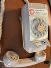 Vintage Gte Automatic Electric 1960   s-70   s Beige Rotary Dial Wall Phone