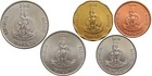 Vanuatu 5 Coins Set 5 - 10 - 20 - 50 - 100 Vatu 2015 Unc