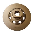 4  Concrete Grinding Cup Wheels 9 Diamond Abrasive Seg 5 8 -11 Arbor