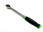 Snap-on Tools New Shl80ag 1 2  Drive Fixed Head Long Green Soft Handle Ratchet