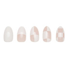 Glamnetic Press-on Nail Kit -  checkmate  - Short Oval