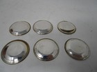 Set Of 6 Silverplate Butter Pats