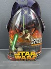 Star Wars Rots 2005 Yoda  26 Spinning Attack Action Figure 3 75  Hasbro New Mosc