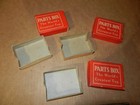 3 A C Gilbert Erector Small Parts Boxes  Late 1920 s early 1930 s  Original