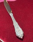 Wallace Sterling    rose Point    Dinner Knife  9 1 8 Inches  New  Never Used 