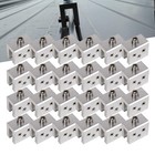 24pcs Standing Seam Roof Clamps Metal Roof Standing Racking Solar Panel Bracket