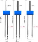 Twin Needle Double Needle Stretch Needles Stainless Steel Sewing Machine 6 Pack