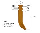 4 - 101 Universal Scarifier Shanks