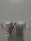 Vintage Hankook Fone Bone China Porcelain Tea Cup Set Of 2