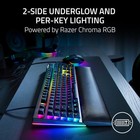 Razer Blackwidow V4 Green Switch Mechanical Gaming Keyboard Rgb Macro Wrist Rest