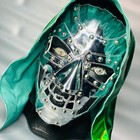 Victor Von Doom Wrestling Lucha Libre Cosplay Mask Dr Doom Luchador Mascara