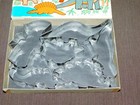 Vintage Kitchen Dinosaur Prehistoric Monsters Cookie Cutters In Box