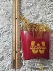 New Limited Edition Hemper Mcdonalds Fries Tobacco Pipe Collector s Glass Art  