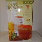 Mr Coffee Iced Tea Maker 3 Quart Tm75ae Red Tested Complete In Box Vintage