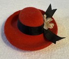Vintage Mini Hat Lot Of 8 Millinery Doll Hats  Some With Hat Stands