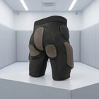 Ski Impact Guard Form-fitting Snowboard Padded Shorts Narrow Fit