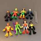 Lot 8 Fisher-price Imaginext Dc Super Friends Comics Figure Firestorm Series 3