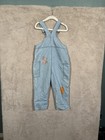 Bobo Choses Overalls Kids 2-3 Years 98cm Blue Denim Patchwork Jumpsuit Pants