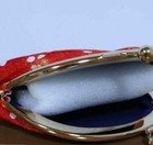 Kyoyuzen Gamaguchi Traditional Coin Purse With A Bell Kyoto Made In Japan Kimono