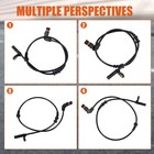Front Axle L r Abs Wheel Speed Sensor A2049052905 For C-class C180 C2003375