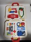 Vintage Little Tikes Yellow Medical Kit Doctor Case Pretend Play First Aid Nurse