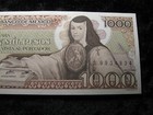 Unc Old World Currency Banknote Mexico 1000 Pesos 1985 P85 Asbaje  34  302 