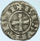 1200ad France Archbishopric Besancon Antique Silver Denier Medieval Coin I100749