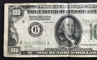 1928 100 00 Dollar Bill Redeemable In Gold 6 Atlanta Ga Low Numbers Folded Used
