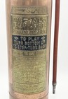 Vintage 1920s-30s Buffalo Fire Extinguisher With Nozzle And Glass Acid Bottle
